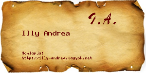 Illy Andrea névjegykártya